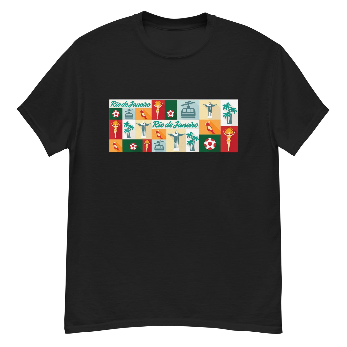 Camiseta Clássica Masculina - Rio de Janeiro