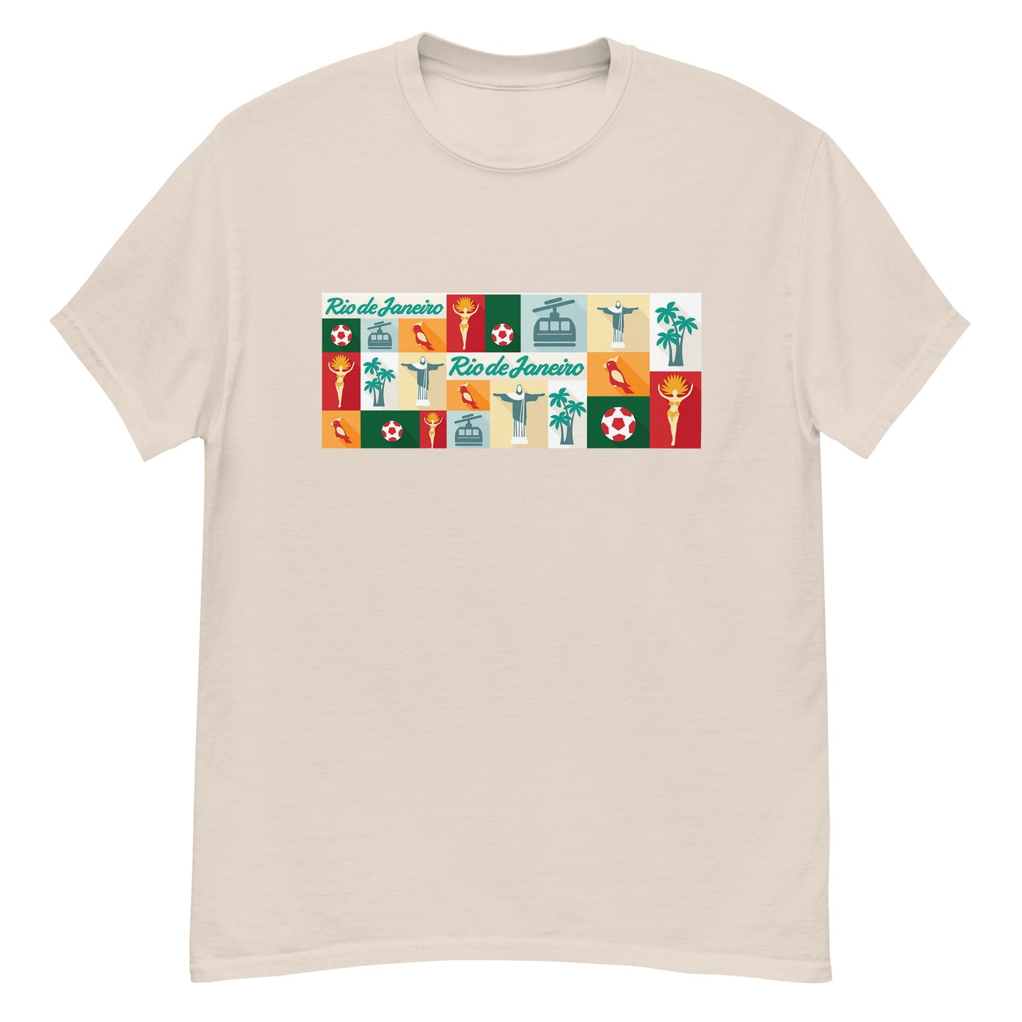 Camiseta Clássica Masculina - Rio de Janeiro