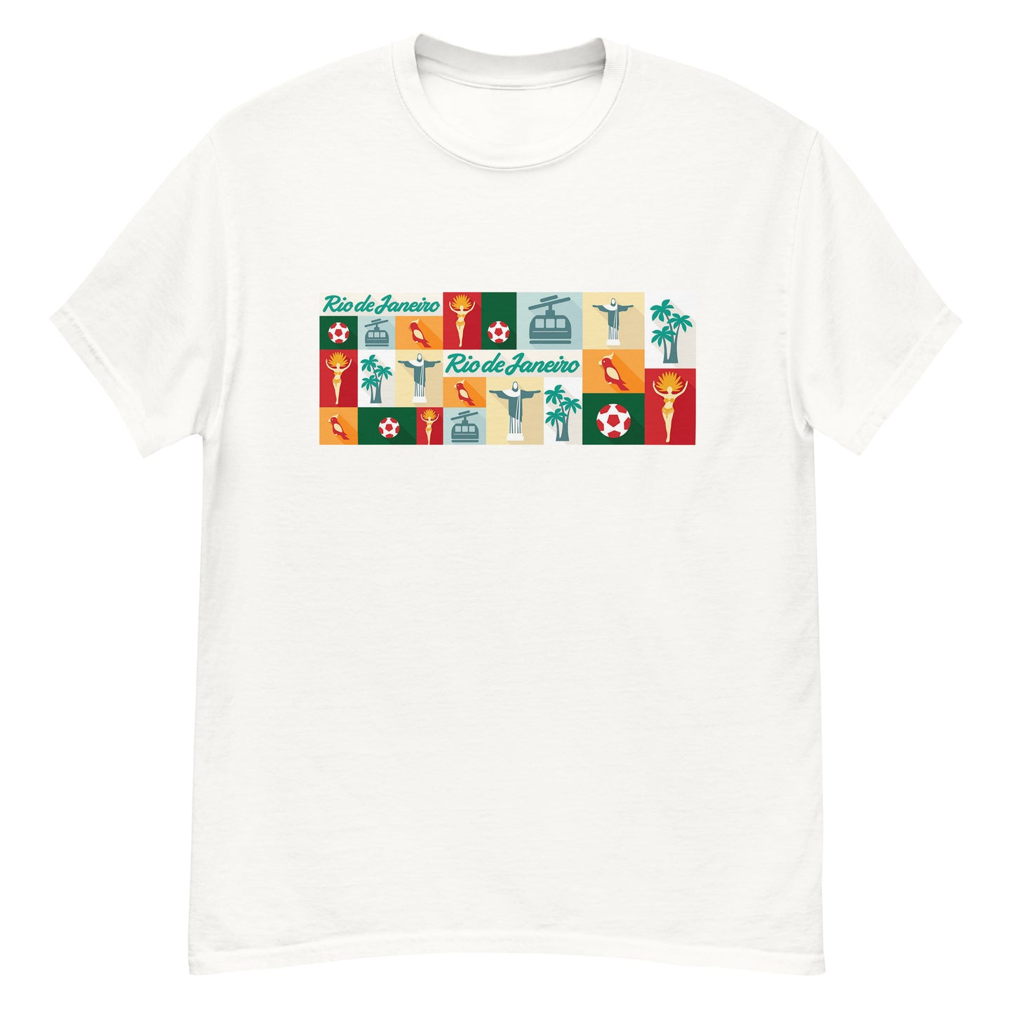 Camiseta Clássica Masculina - Rio de Janeiro